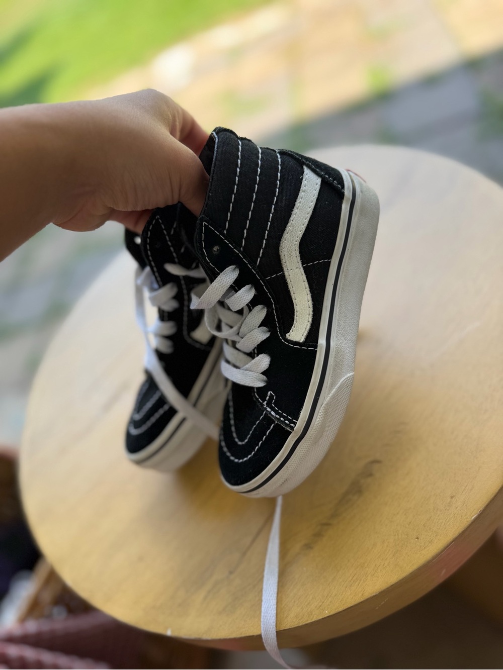 Little Kids Vans Sk8-Hi Shoe 11k - Picture 4 of 6